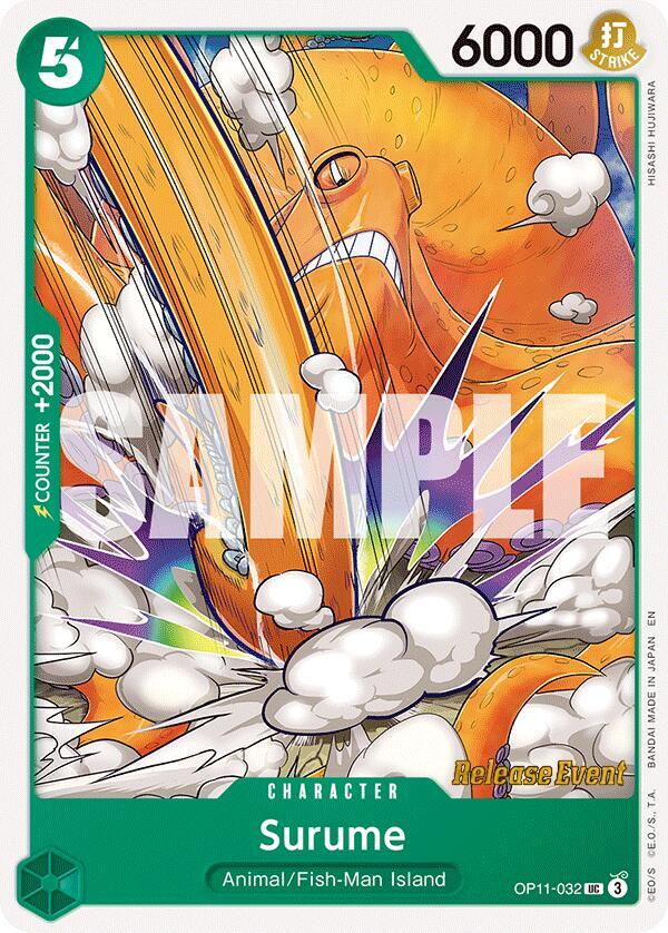 Surume OP11-032 One Piece card