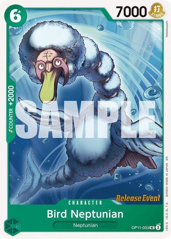 Bird Neptunian OP11-033 One Piece card
