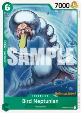 Bird Neptunian (OP11P OP11-033) Promos: A Fist of Divine Speed