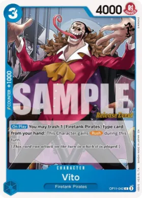 Vito (OP11P OP11-042) Promos: A Fist of Divine Speed