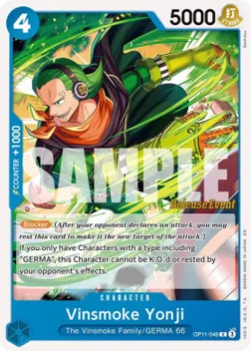 Vinsmoke Yonji (OP11P OP11-046) Promos: A Fist of Divine Speed