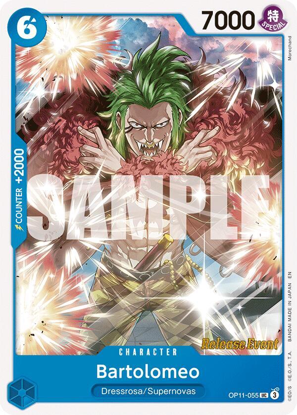 Bartolomeo OP11-055 One Piece card