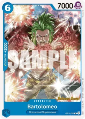 Bartolomeo (OP11P OP11-055) Promos: A Fist of Divine Speed