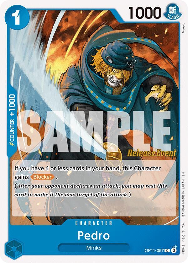 Pedro OP11-057 One Piece card