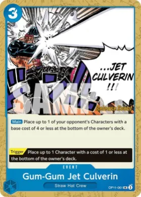 Gum-Gum Jet Culverin (OP11P OP11-061) Promos: A Fist of Divine Speed
