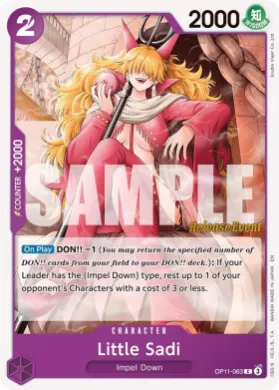 Little Sadi (OP11P OP11-063) Promos: A Fist of Divine Speed