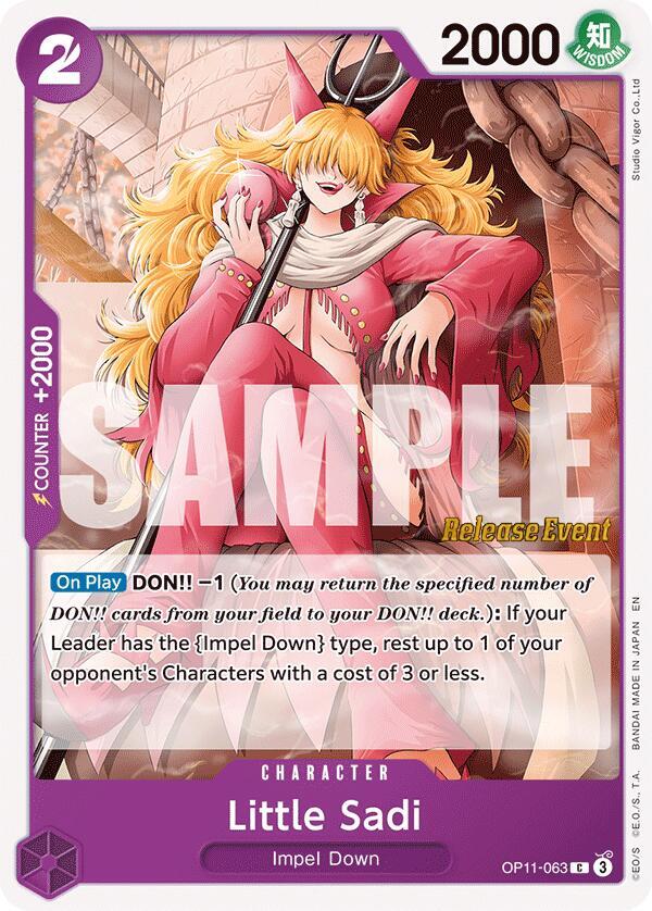 Little Sadi OP11-063 One Piece card