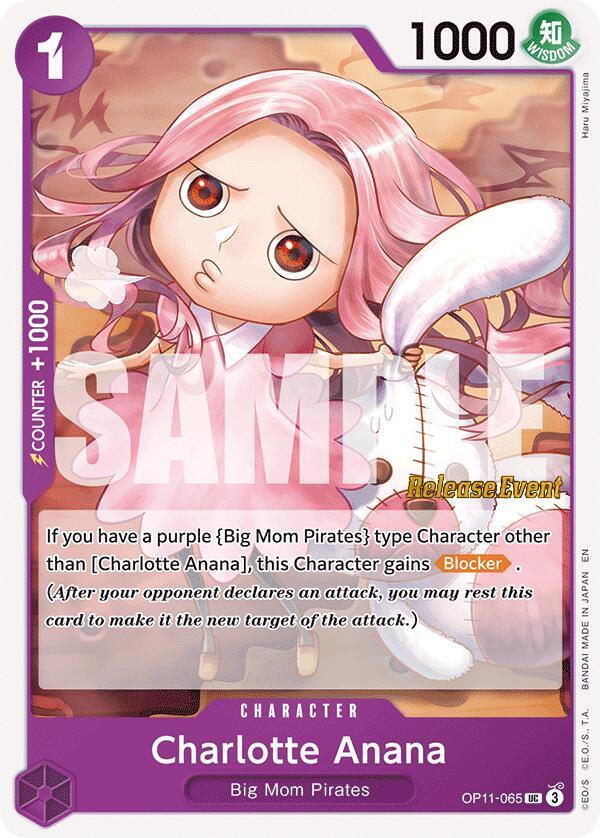 Charlotte Anana OP11-065 One Piece card
