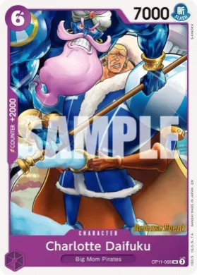 Charlotte Daifuku (OP11P OP11-068) Promos: A Fist of Divine Speed