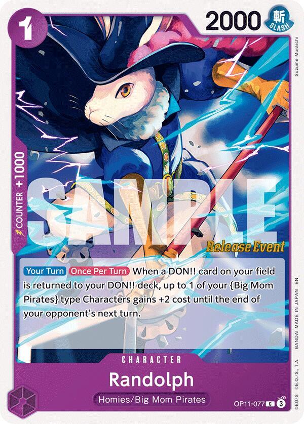 Randolph OP11-077 One Piece card