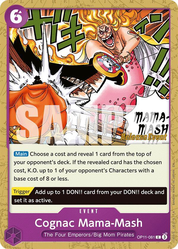 Cognac Mama-Mash OP11-081 One Piece card