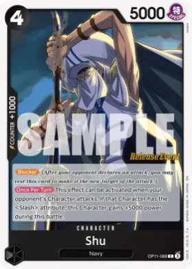 Shu (OP11P OP11-088) Promos: A Fist of Divine Speed