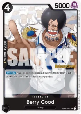 Berry Good (OP11P OP11-091) Promos: A Fist of Divine Speed