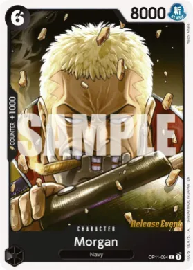 Morgan (OP11P OP11-094) Promos: A Fist of Divine Speed