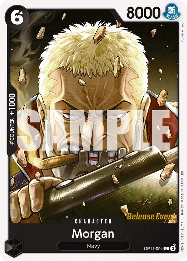 Morgan OP11-094 One Piece card