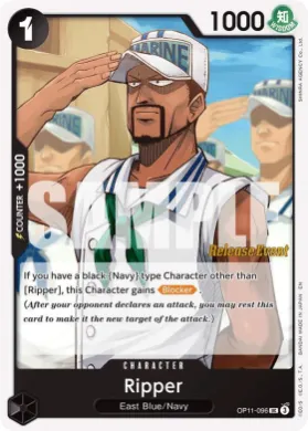 Ripper (OP11P OP11-096) Promos: A Fist of Divine Speed