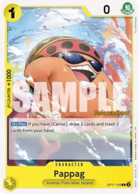 Pappag (OP11P OP11-109) Promos: A Fist of Divine Speed
