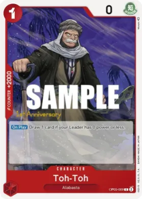 Toh-Toh (OP05P OP05-009) Promos: Awakening of the New Era