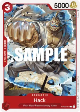 Hack (OP05P OP05-012) Promos: Awakening of the New Era
