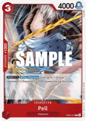 Pell (OP05P OP05-014) Promos: Awakening of the New Era