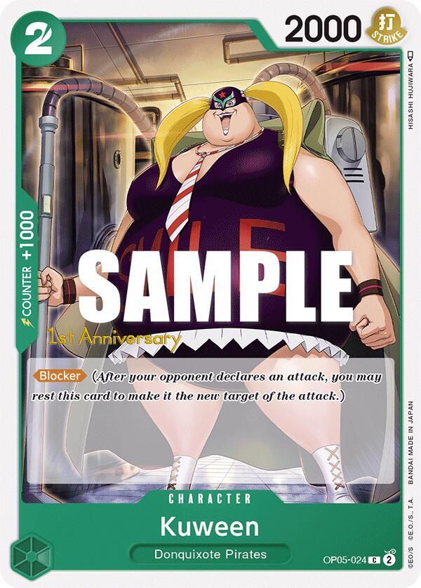 Kuween OP05-024 One Piece card