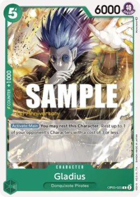 Gladius (OP05P OP05-025) Promos: Awakening of the New Era
