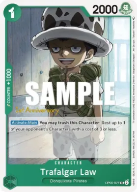 Trafalgar Law (OP05P OP05-027) Promos: Awakening of the New Era