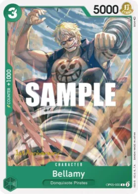 Bellamy (OP05P OP05-035) Promos: Awakening of the New Era