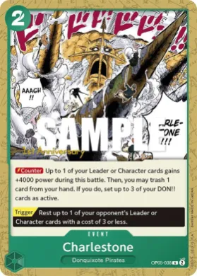 Charlestone (OP05P OP05-038) Promos: Awakening of the New Era
