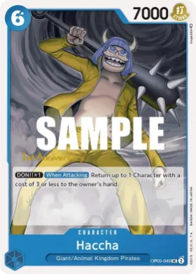 Haccha (OP05P OP05-049) Promos: Awakening of the New Era