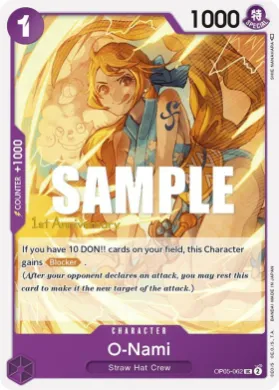 O-Nami (OP05P OP05-062) Promos: Awakening of the New Era