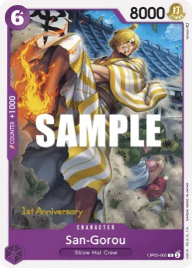 San-Gorou (OP05P OP05-065) Promos: Awakening of the New Era