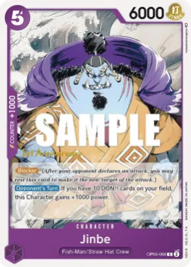 Jinbe (OP05P OP05-066) Promos: Awakening of the New Era