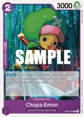 Chopa-Emon (OP05P OP05-068) Promos: Awakening of the New Era