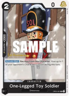 One-Legged Toy Soldier (OP05P OP05-081) Promos: Awakening of the New Era