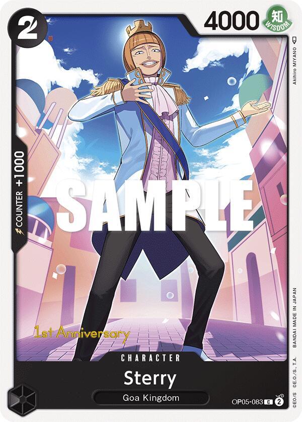 Sterry OP05-083 One Piece card