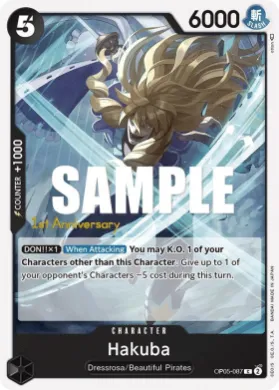 Hakuba (OP05P OP05-087) Promos: Awakening of the New Era