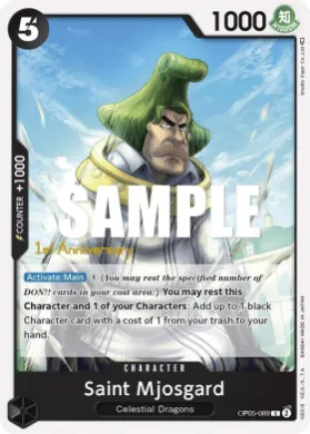 Saint Mjosgard (OP05P OP05-089) Promos: Awakening of the New Era