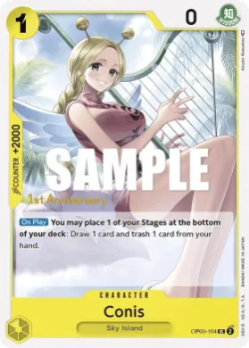Conis (OP05P OP05-104) Promos: Awakening of the New Era