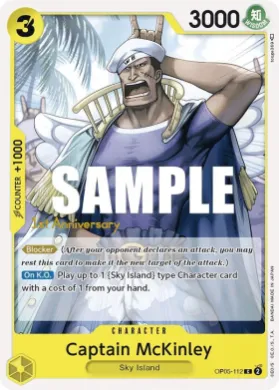 Captain McKinley (OP05P OP05-112) Promos: Awakening of the New Era