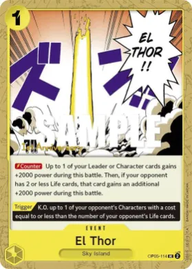 El Thor (OP05P OP05-114) Promos: Awakening of the New Era
