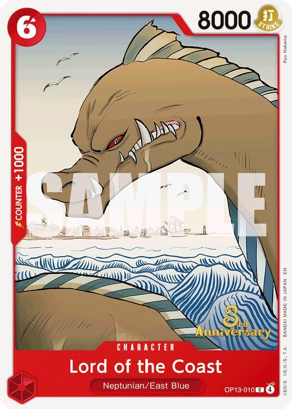 Lord of the Coast OP13-010 One Piece card