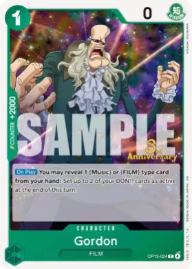 Gordon (OP13P OP13-024) Promos: Carrying on his Will