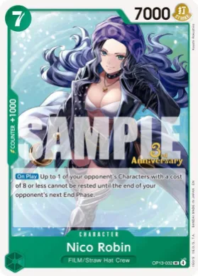 Nico Robin (OP13P OP13-032) Promos: Carrying on his Will
