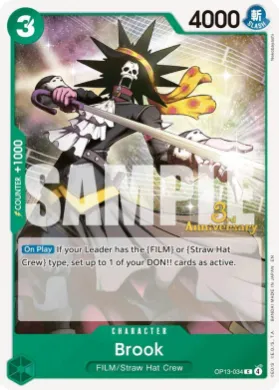 Brook (OP13P OP13-034) Promos: Carrying on his Will