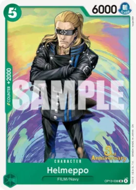 Helmeppo (OP13P OP13-036) Promos: Carrying on his Will