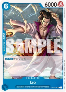 Izo (OP13P OP13-041) Promos: Carrying on his Will