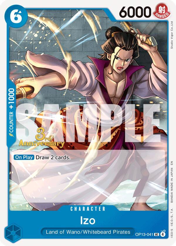 Izo OP13-041 One Piece card