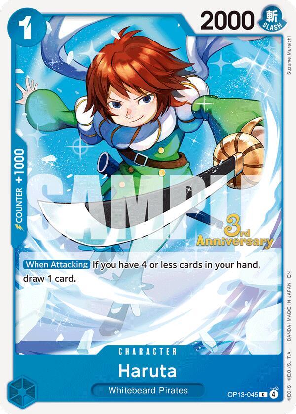 Haruta OP13-045 One Piece card