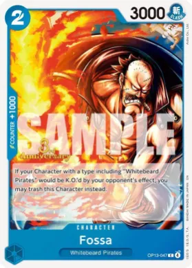 Fossa (OP13P OP13-047) Promos: Carrying on his Will